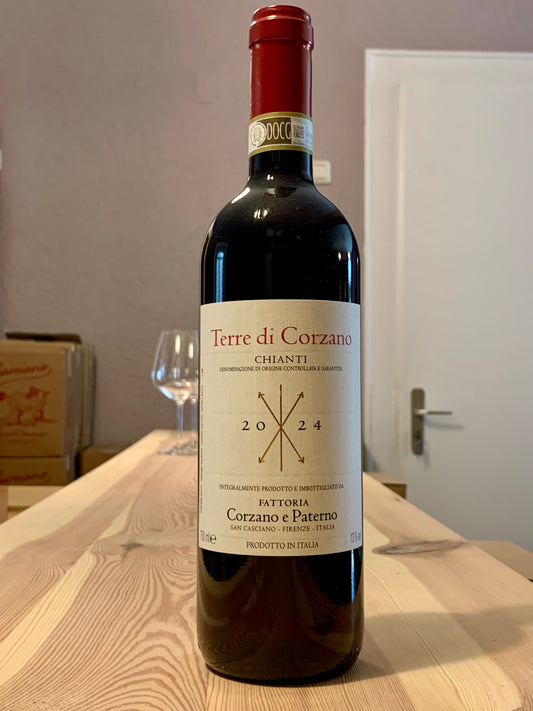 Chianti "Terre di Corzano" DOCG 2024 Corzano e Paterno Toscana/Bio