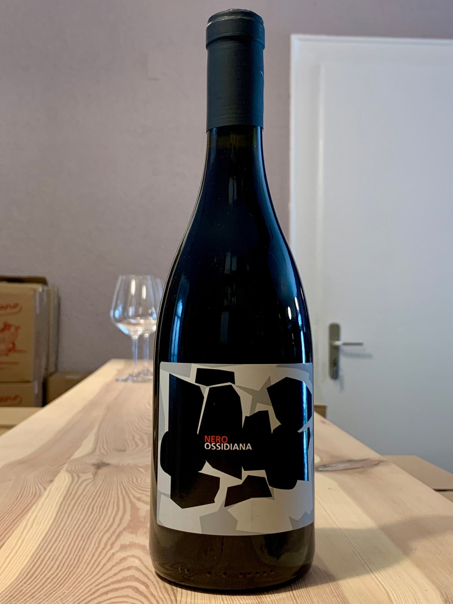 Nero Ossidiana 2018 IGT Corinto, Nero d'Avola Tenuta di Castellaro Lipari /Bio