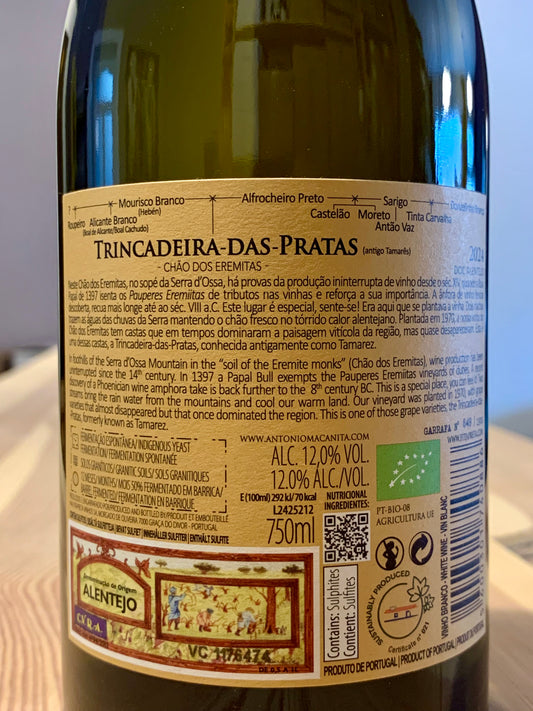 Fitapreta Trincadeira-Das-Pratas/ Chao Dos Eremitas 2024 Alentejo/Bio