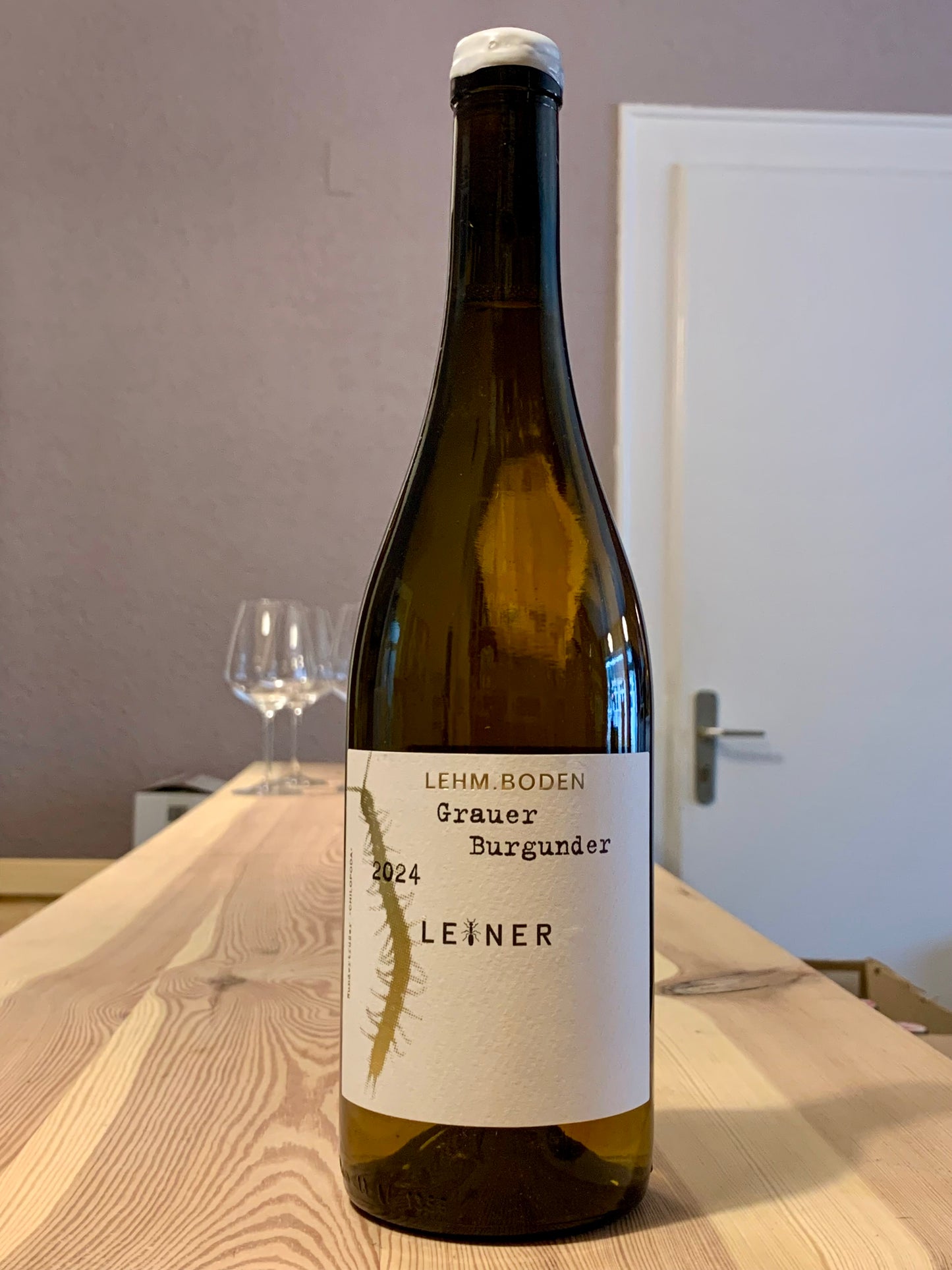 Grauer Burgunder Lehm.Boden 2024 Sven Leiner Pfalz/Bio