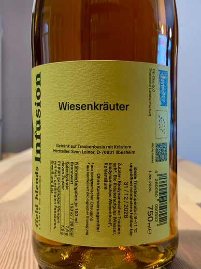 Field Blends Infusion Wiesenkräuter alkoholfrei Sven Leiner Pfalz/Bio