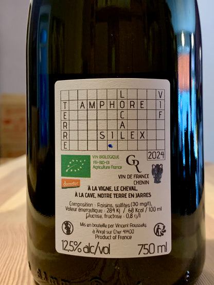Irréductible Chenin 2024 Amphore Clos Roussely Loire-Touraine/Bio