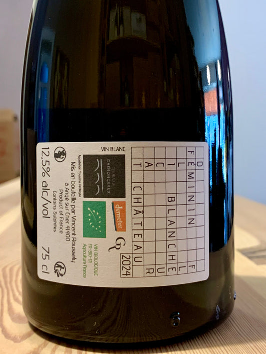 Chenonceaux Sauvignon Blanc 2024 Clos Roussely Loire-Touraine/Bio