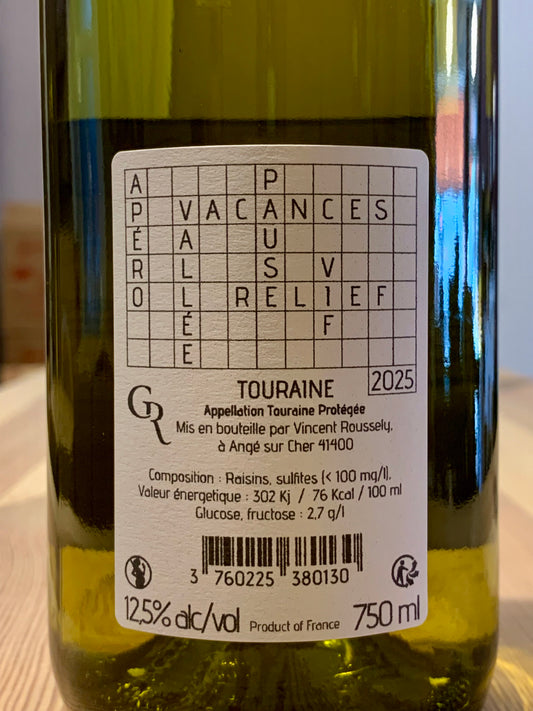 L'Escale Sauvignon Blanc 2025 Clos Roussely Loire/Touraine