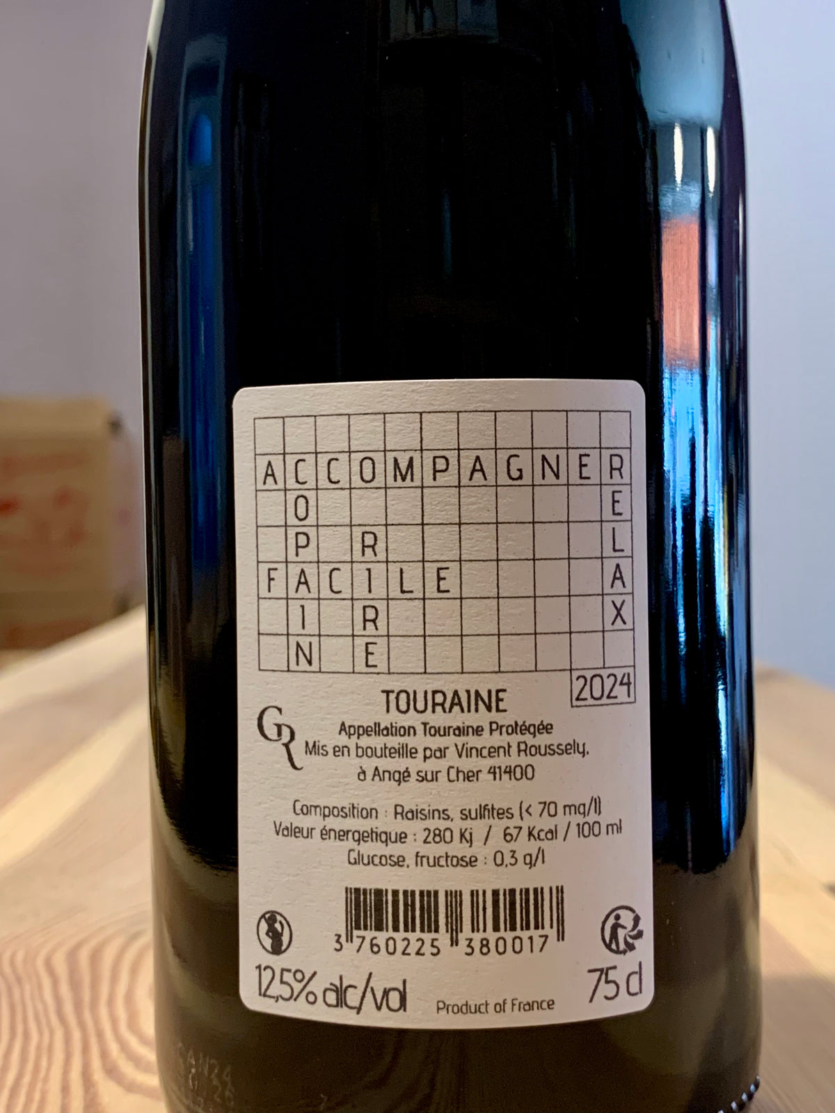 Canaille Gamay 2024 Clos Roussely Loire/Touraine