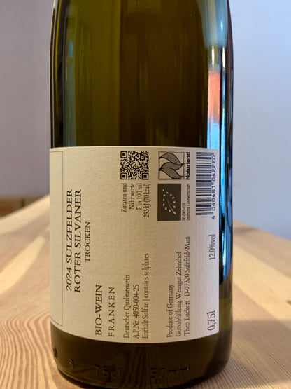 Sulzfelder Roter Silvaner 2024 VDP Weingut Zehnthof Luckert Franken/Bio